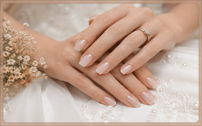 کاشت ناخن طراحی مینیمال